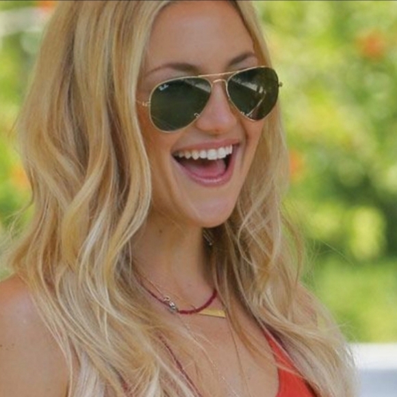 Model Display Ray-Ban Aviator Green G15 Lens RB3025 Classic - Picture 15 of 16